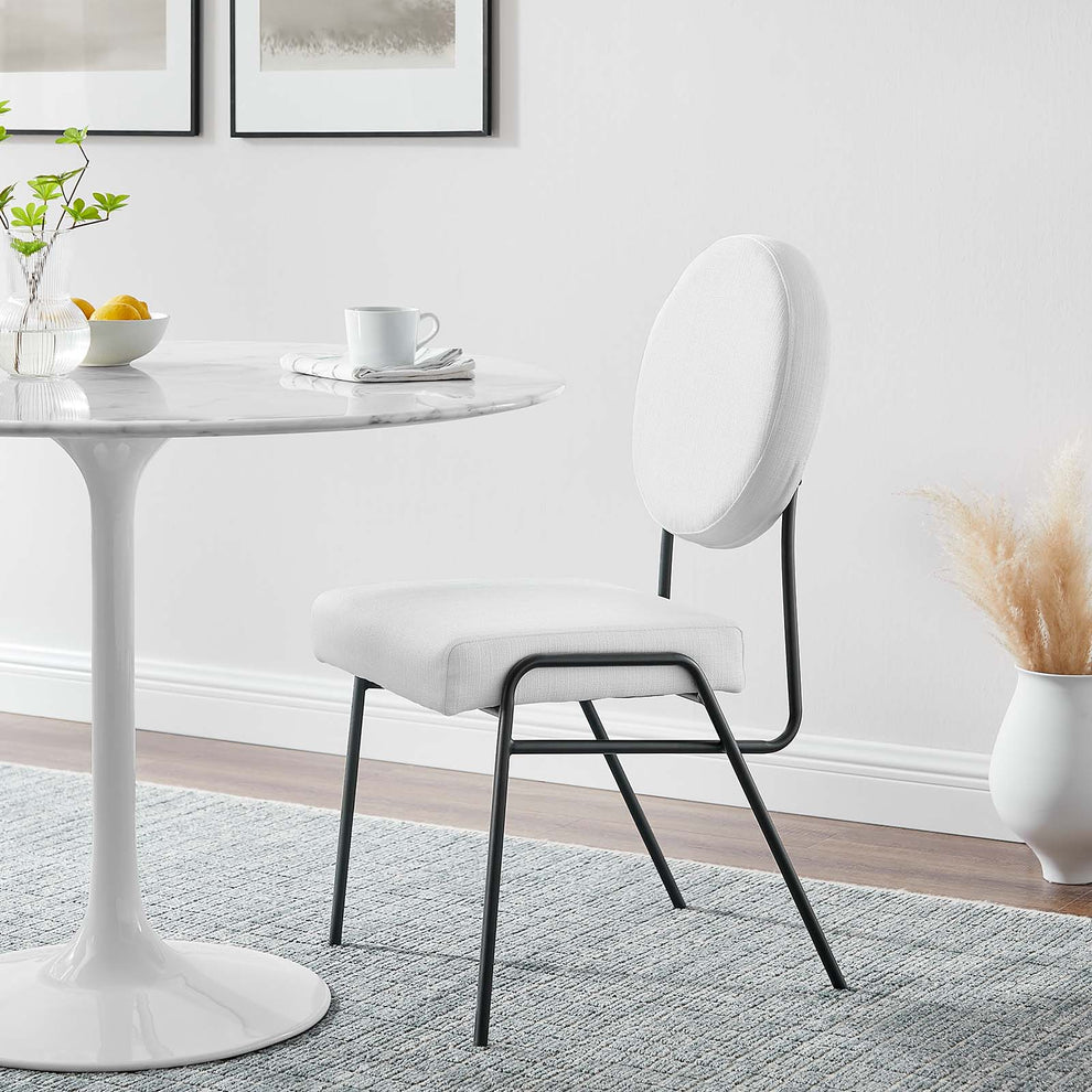 Craft Upholstered Fabric Dining Side Chairs - Set of 2 By Modway - EEI-6582 | Dining Chairs | Modishstore - 32