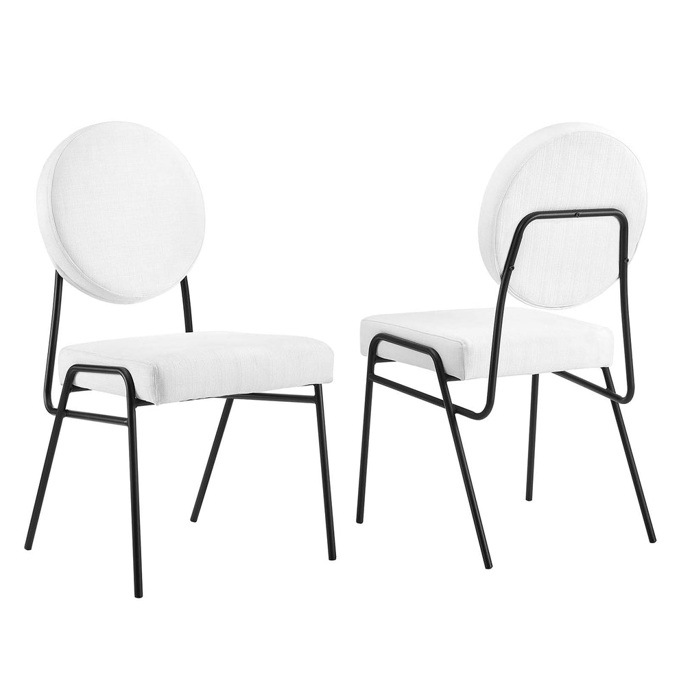 Craft Upholstered Fabric Dining Side Chairs - Set of 2 By Modway - EEI-6582 | Dining Chairs | Modishstore - 38