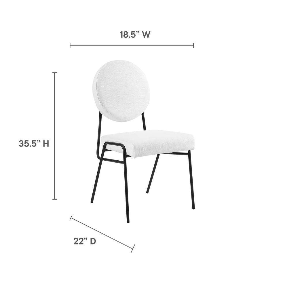 Craft Upholstered Fabric Dining Side Chairs - Set of 2 By Modway - EEI-6582 | Dining Chairs | Modishstore - 39
