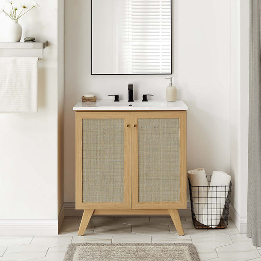 Soma 30” Bathroom Vanity Cabinet (Sink Basin Not Included) By Modway - EEI-6587 | Bathroom Accessories | Modishstore