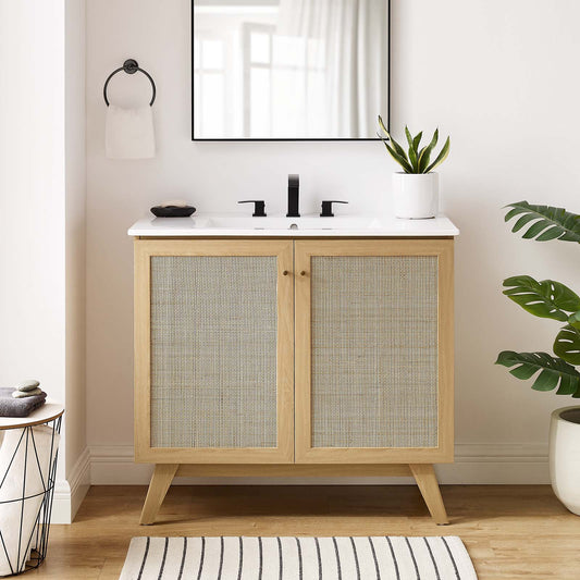 Soma 36” Bathroom Vanity Cabinet (Sink Basin Not Included) By Modway - EEI-6588 | Bathroom Accessories | Modishstore