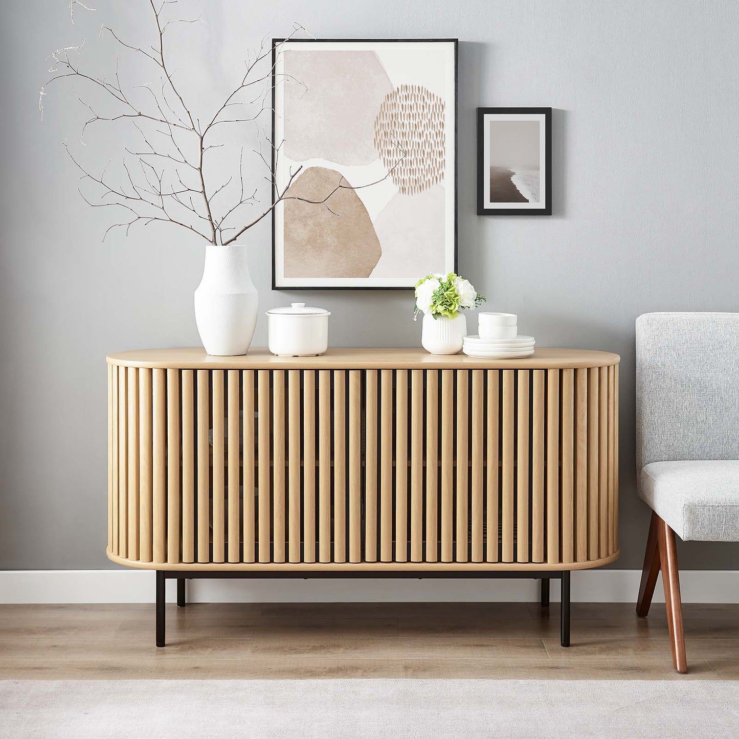 Fortitude 59” Oval Sideboard By Modway - EEI-6590 | Sideboards | Modway