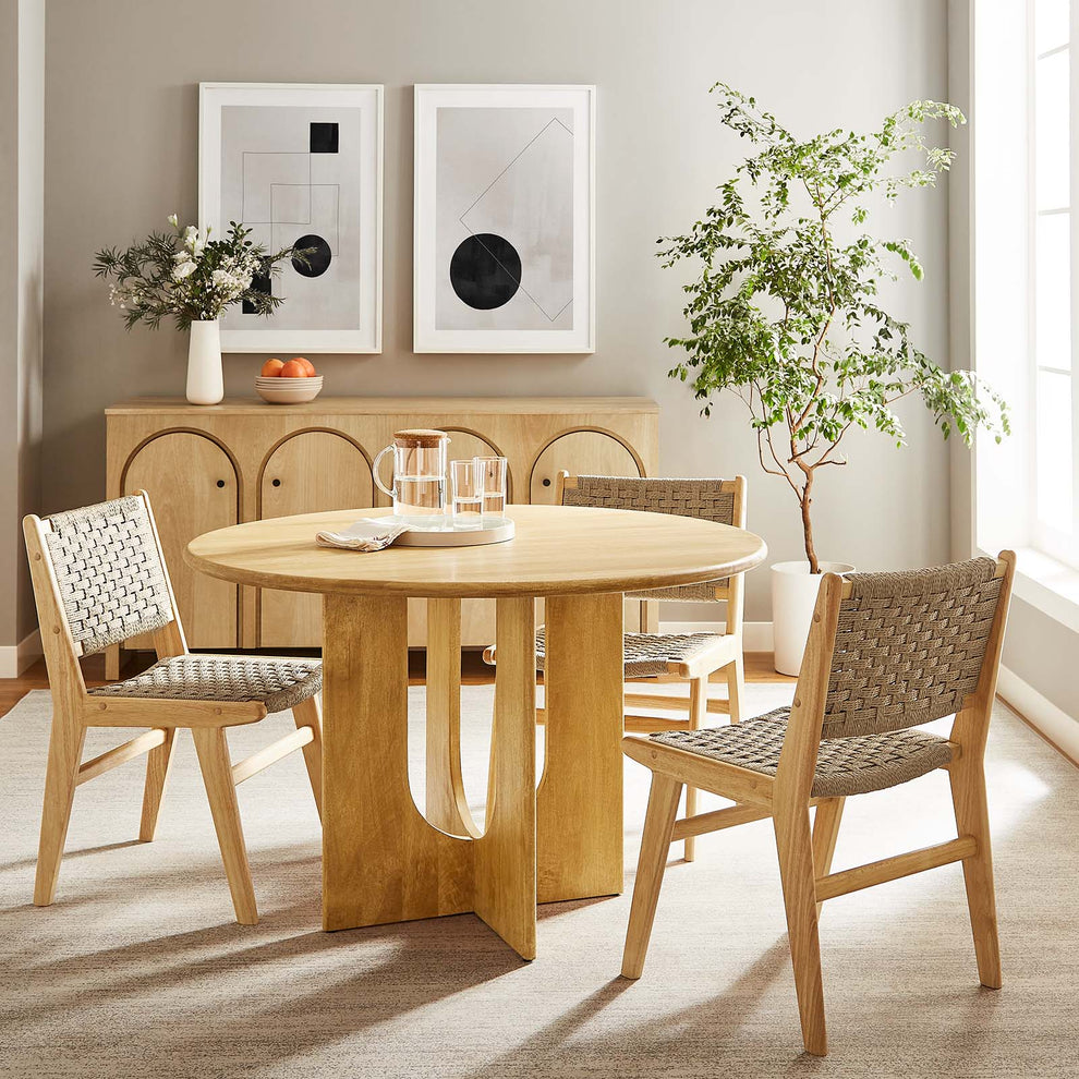 Rivian Round 48" Wood Dining Table By Modway - EEI-6592 | Dining Tables | Modishstore - 1