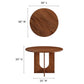 Rivian Round 48" Wood Dining Table By Modway - EEI-6592 | Dining Tables | Modishstore - 17