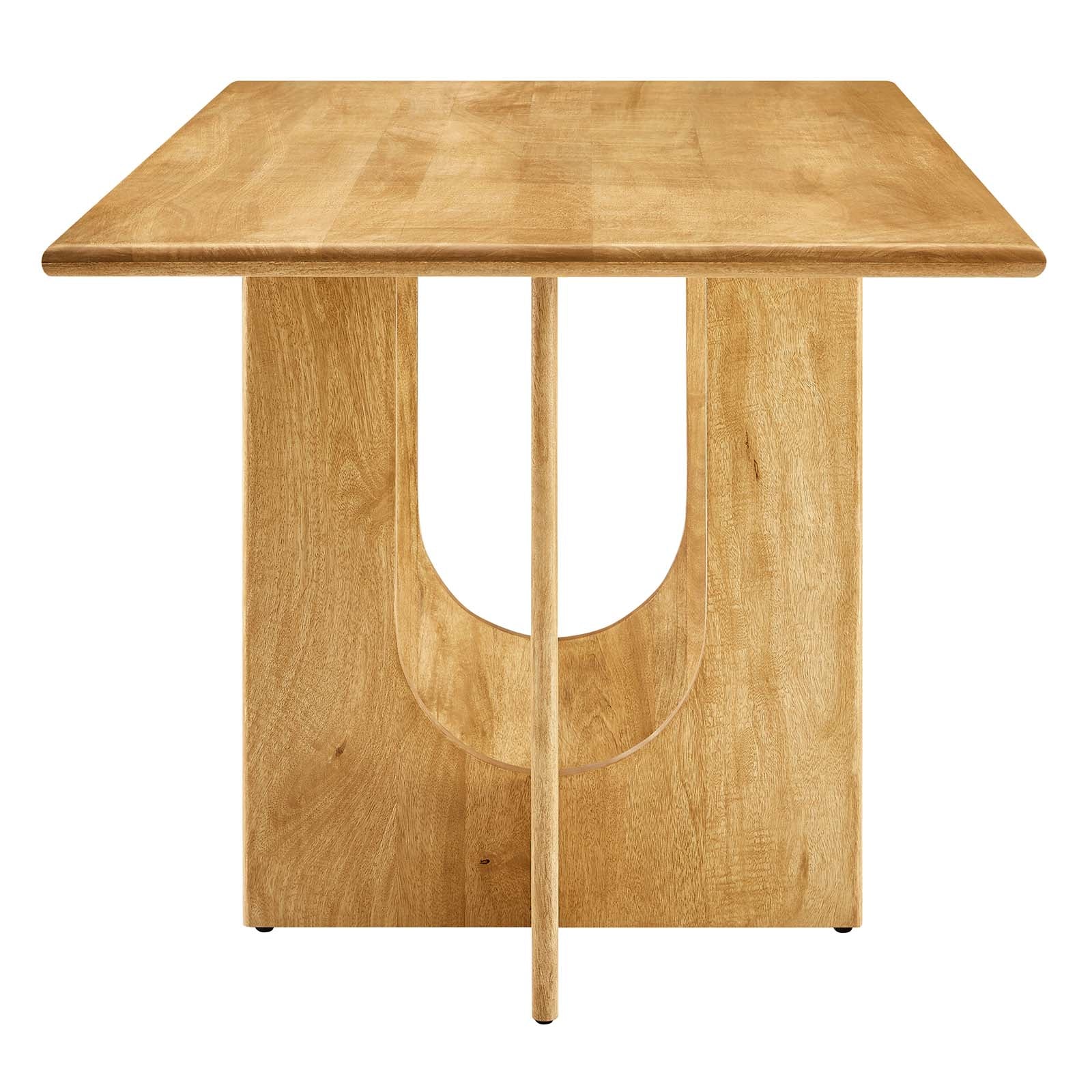 Rivian Rectangular 70" Wood Dining Table By Modway - EEI-6593 | Dining Tables | Modishstore - 3