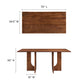 Rivian Rectangular 70" Wood Dining Table By Modway - EEI-6593 | Dining Tables | Modishstore - 17