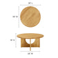 Rivian Round 34" Coffee Table By Modway - EEI-6594 | Coffee Tables | Modishstore - 6