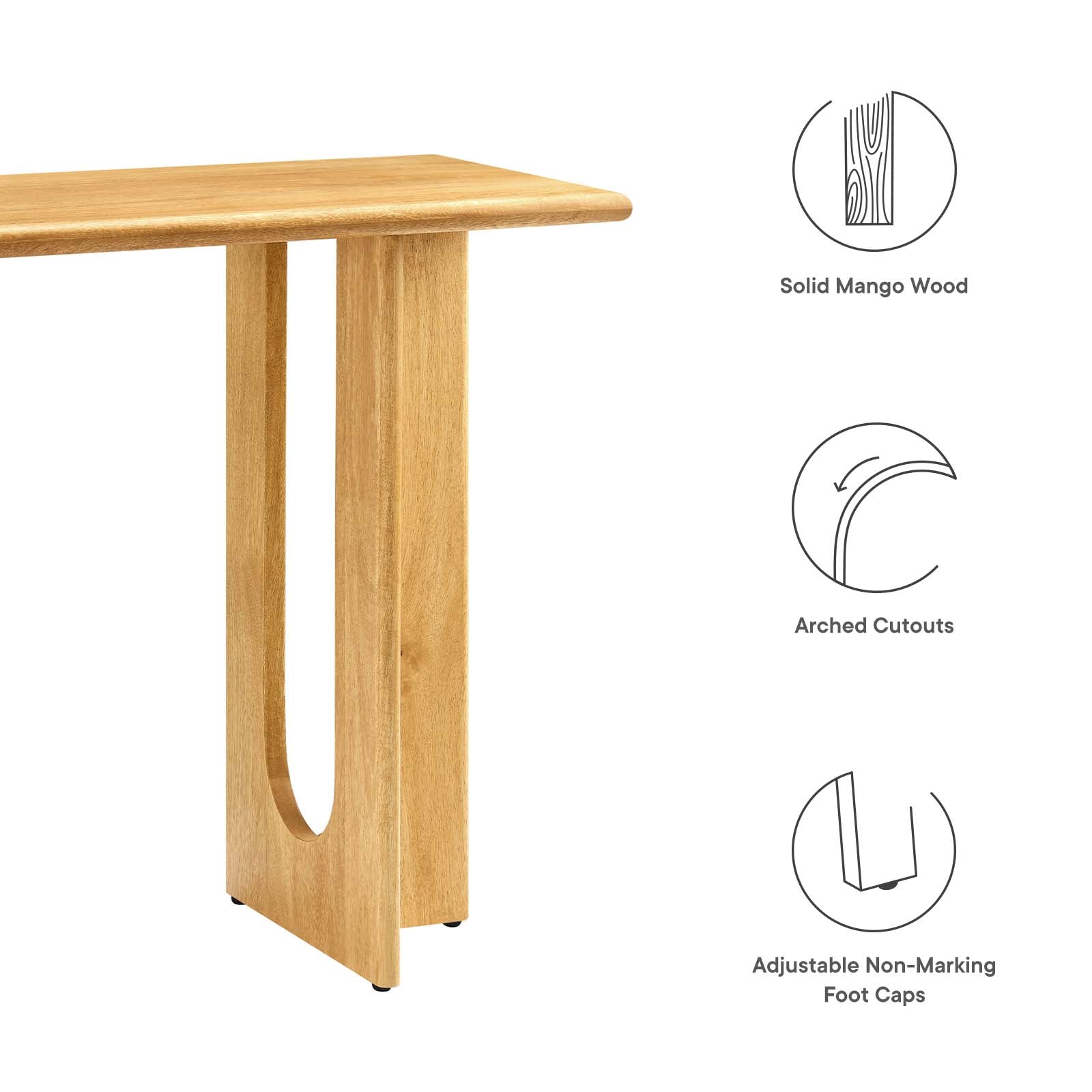 Rivian 46" Console Table By Modway - EEI-6596 | Console Tables | Modishstore - 9