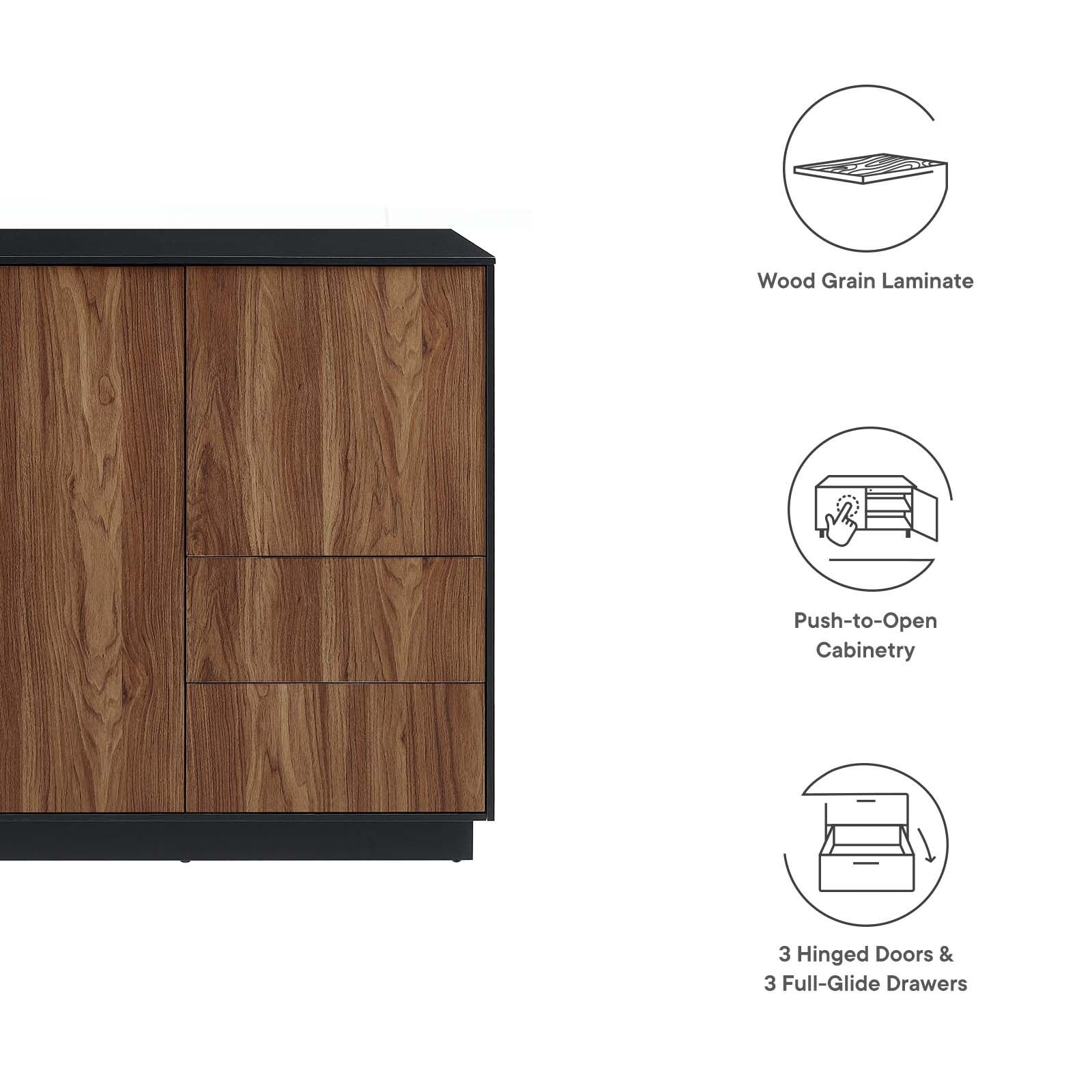 Holden 47” Sideboard By Modway - EEI-6597 | Sideboards | Modishstore - 8
