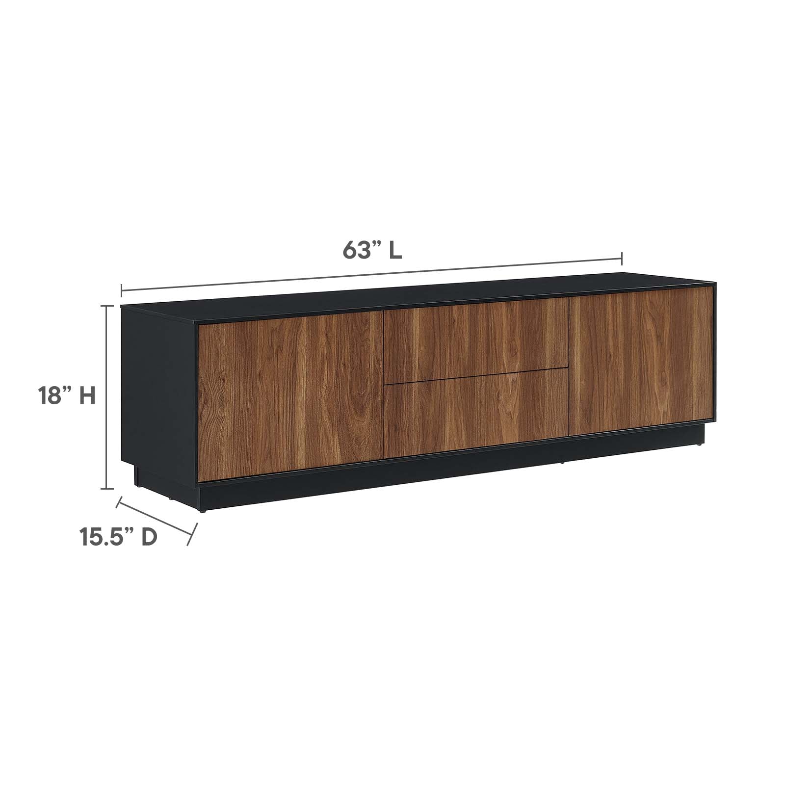 Holden 63” TV Stand By Modway - EEI-6598 | TV Stands | Modishstore - 9