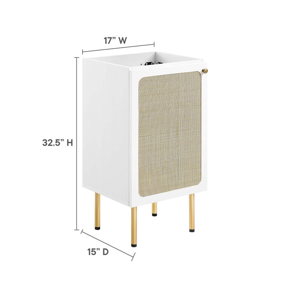 Chaucer 18" Bathroom Vanity Cabinet (Sink Basin Not Included) By Modway - EEI-6600 | Bathroom Accessories | Modishstore - 26