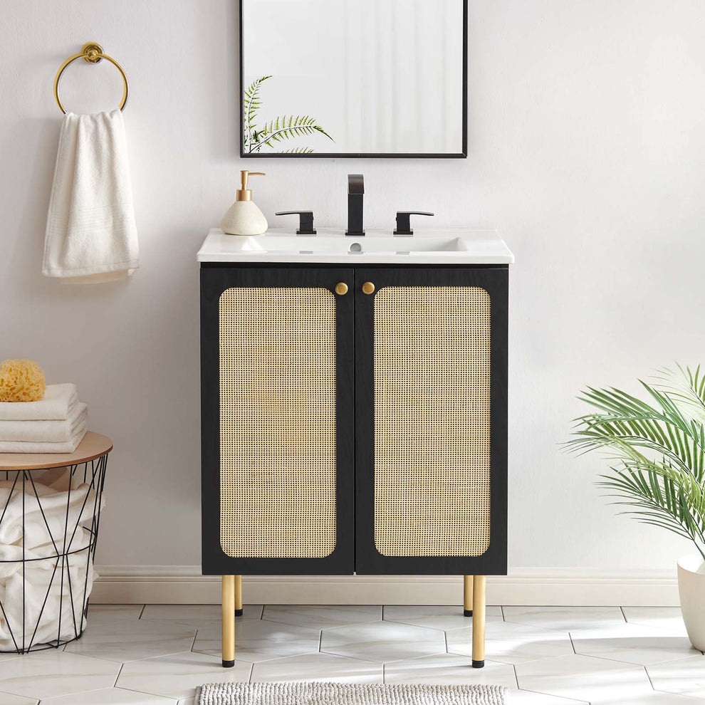 Chaucer 24" Bathroom Vanity Cabinet (Sink Basin Not Included) By Modway - EEI-6601 | Bathroom Accessories | Modishstore - 1