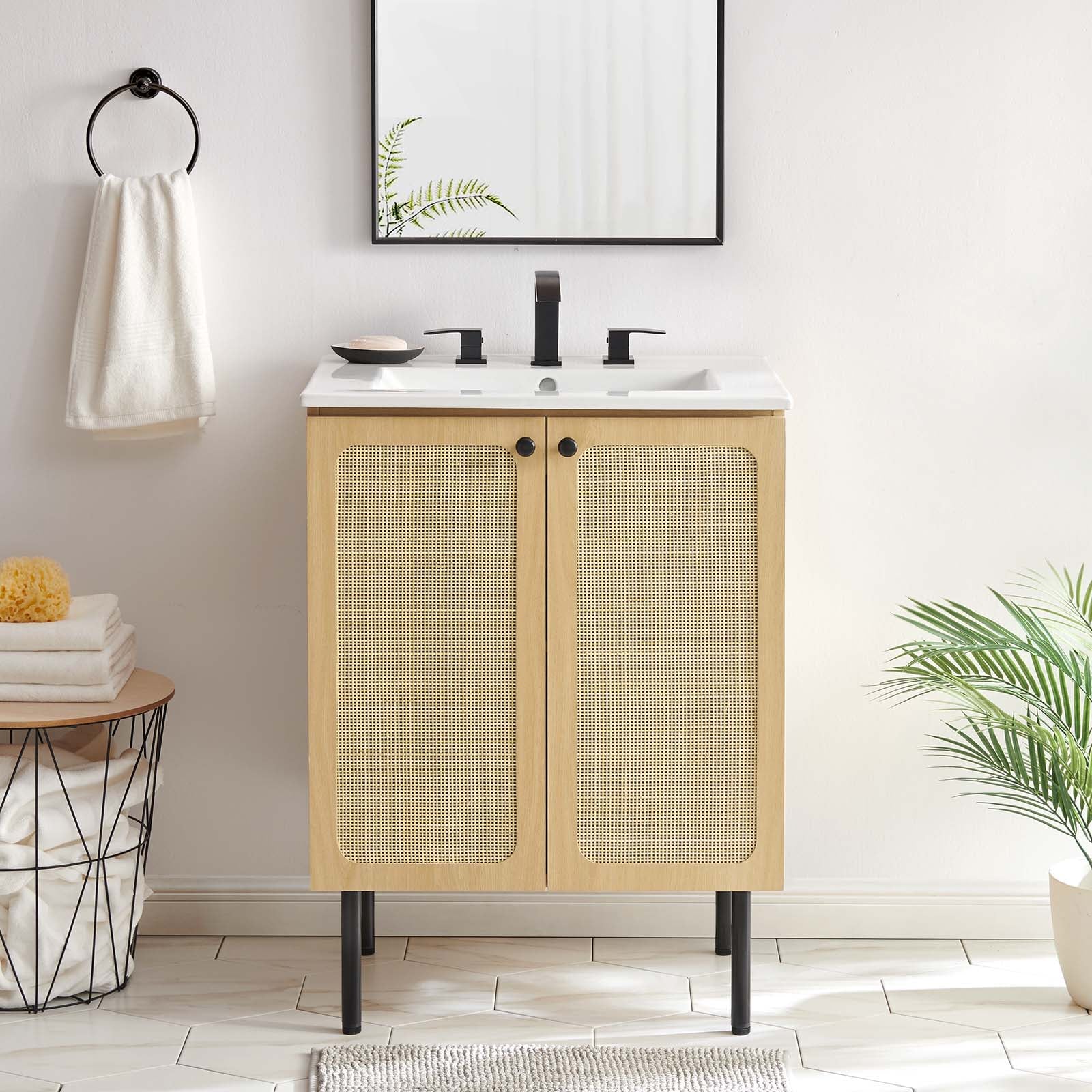 Chaucer 24" Bathroom Vanity Cabinet (Sink Basin Not Included) By Modway - EEI-6601 | Bathroom Accessories | Modishstore - 18