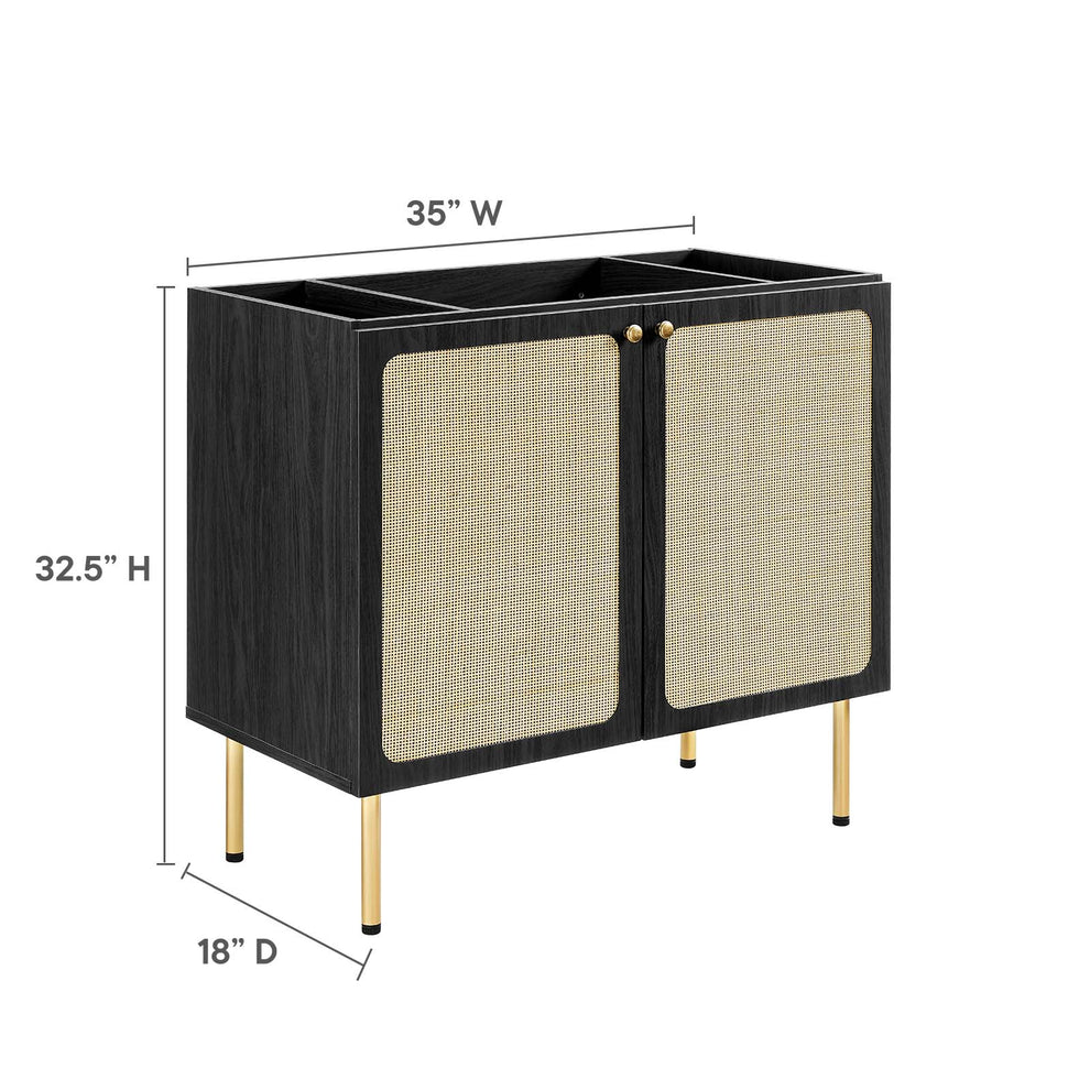 Chaucer 36" Bathroom Vanity Cabinet (Sink Basin Not Included) By Modway - EEI-6603 | Bathroom Accessories | Modishstore - 9