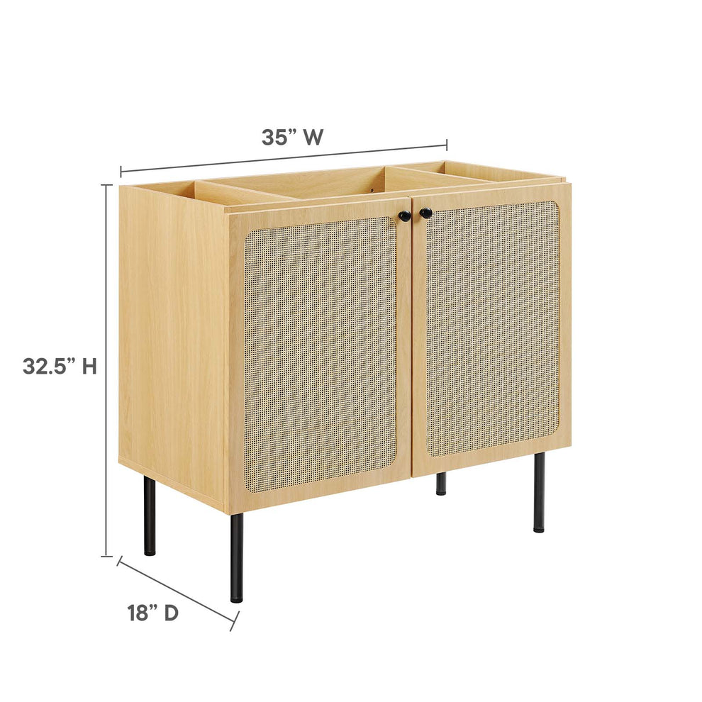 Chaucer 36" Bathroom Vanity Cabinet (Sink Basin Not Included) By Modway - EEI-6603 | Bathroom Accessories | Modishstore - 17