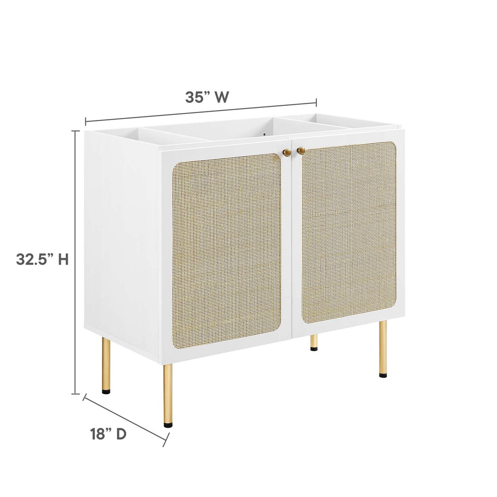 Chaucer 36" Bathroom Vanity Cabinet (Sink Basin Not Included) By Modway - EEI-6603 | Bathroom Accessories | Modishstore - 26