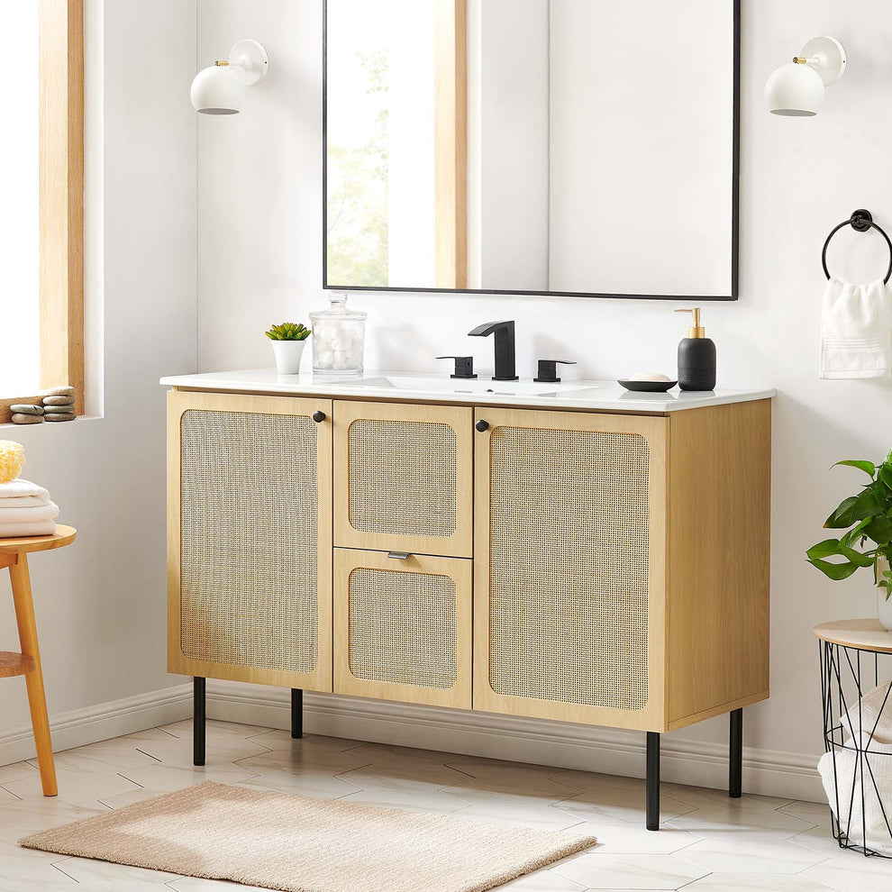 Chaucer 48" Bathroom Vanity Cabinet (Sink Basin Not Included) By Modway - EEI-6604 | Bathroom Accessories | Modishstore - 19
