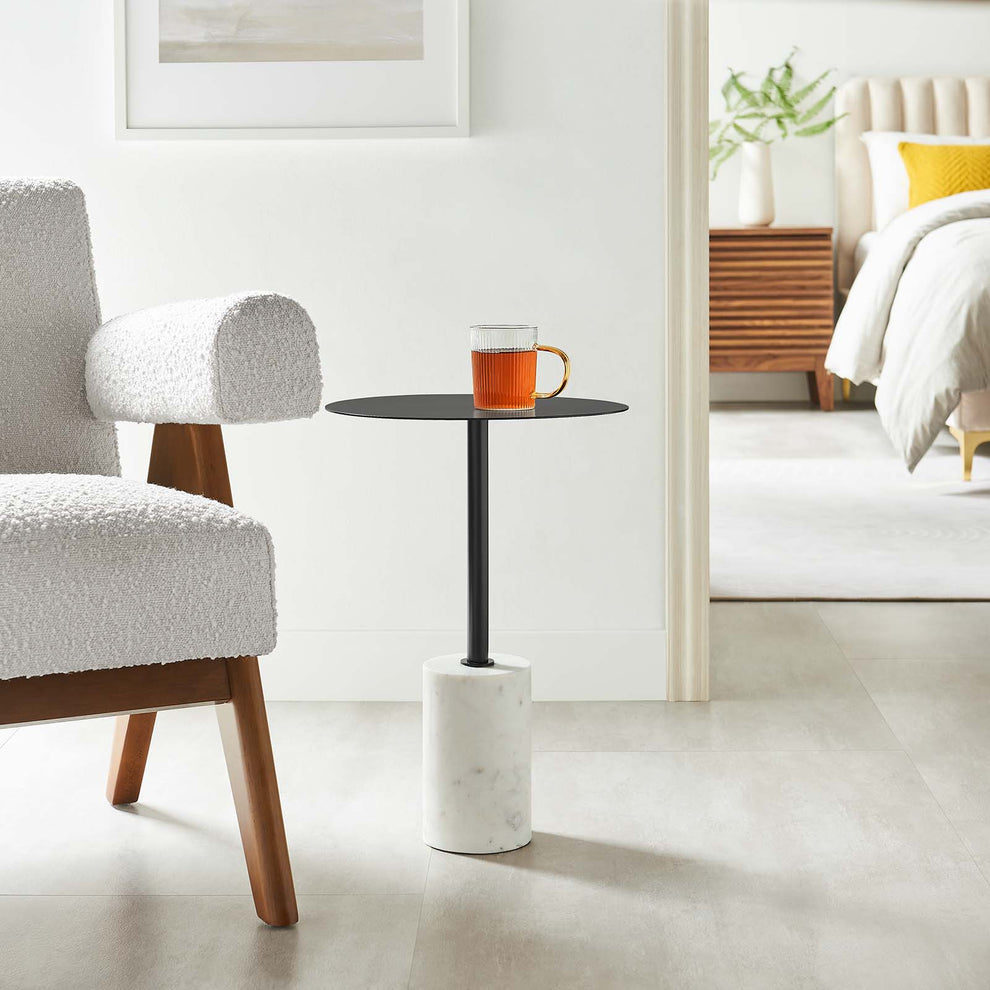 Lyric Round Side Table By Modway - EEI-6605 | Side Tables | Modishstore - 1