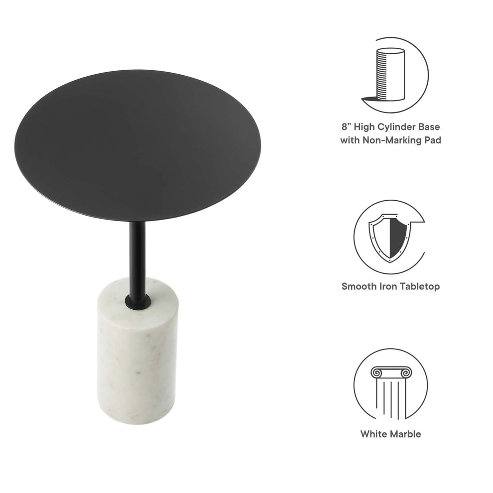 Lyric Round Side Table By Modway - EEI-6605 | Side Tables | Modishstore - 7