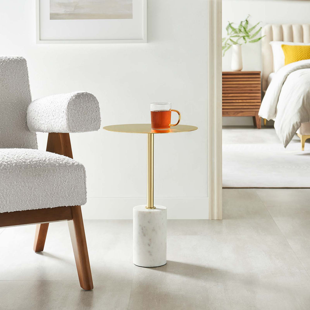 Lyric Round Side Table By Modway - EEI-6605 | Side Tables | Modishstore - 19