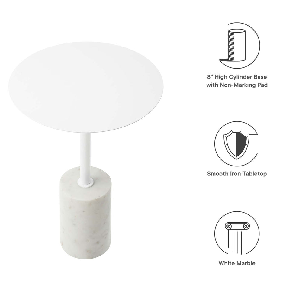 Lyric Round Side Table By Modway - EEI-6605 | Side Tables | Modishstore - 26