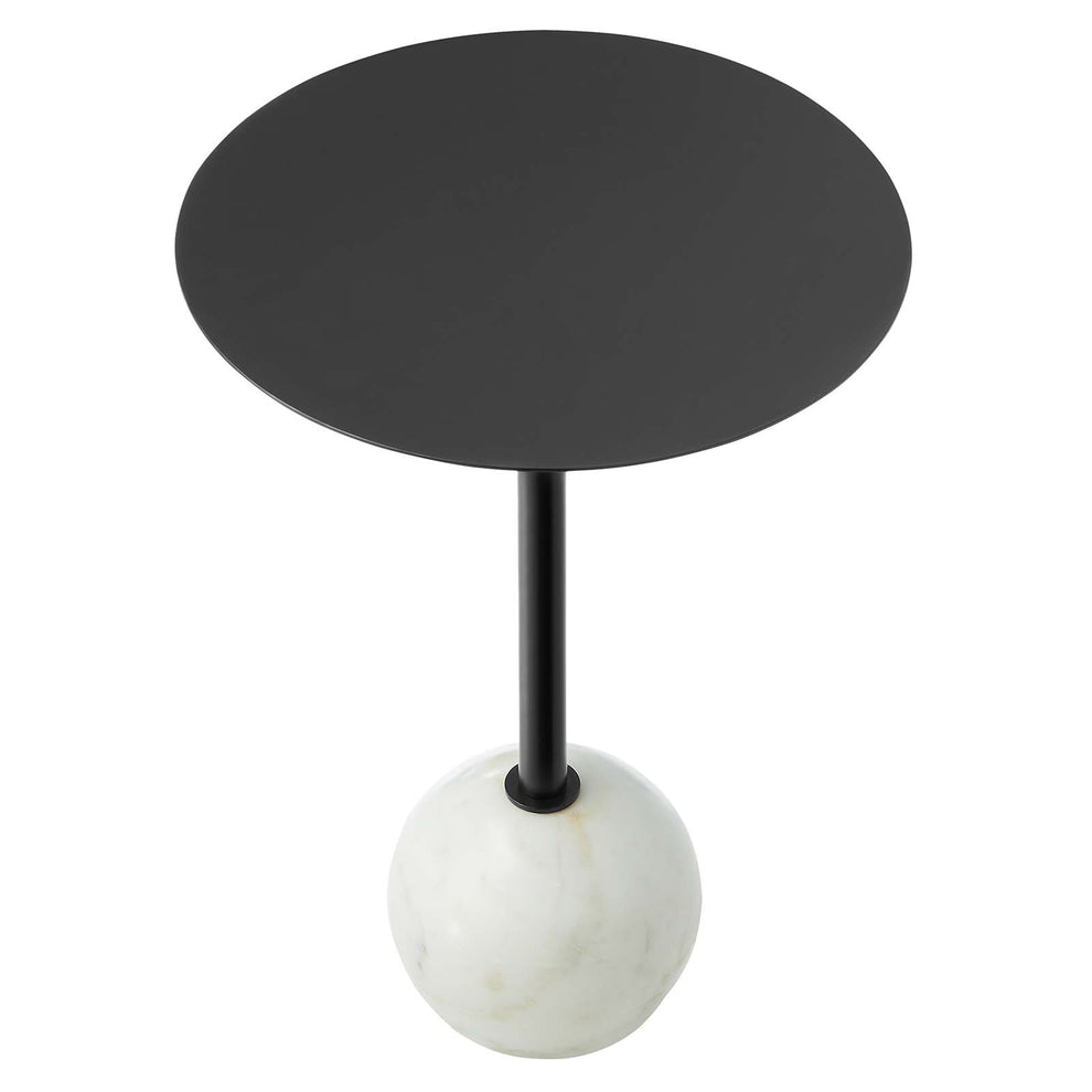Aliza Round Acacia Wood Side Table By Modway - EEI-6606 | Side Tables | Modishstore - 3