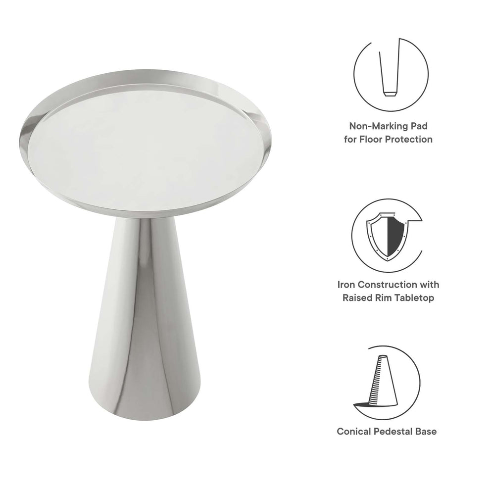Maren Round Side Table By Modway - EEI-6608 | Side Tables | Modishstore - 25