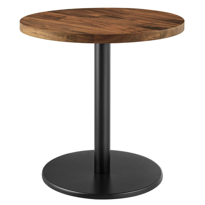 Viva Round Acacia Wood Side Table By Modway - EEI-6610 | Side Tables | Modishstore - 1