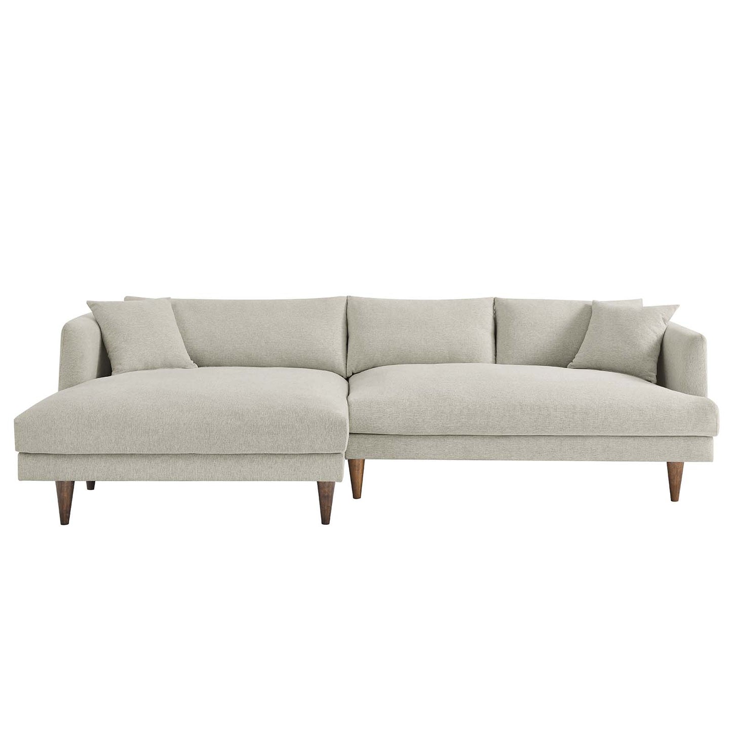 Zoya Left-Facing Down Filled Overstuffed Sectional Sofa By Modway - EEI-6611 | Sectional | Modishstore - 8