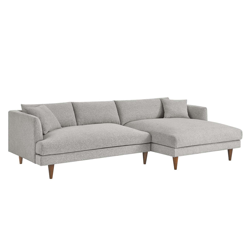 Zoya Right-Facing Down Filled Overstuffed Sectional Sofa By Modway - EEI-6612 | Sectional | Modishstore - 13