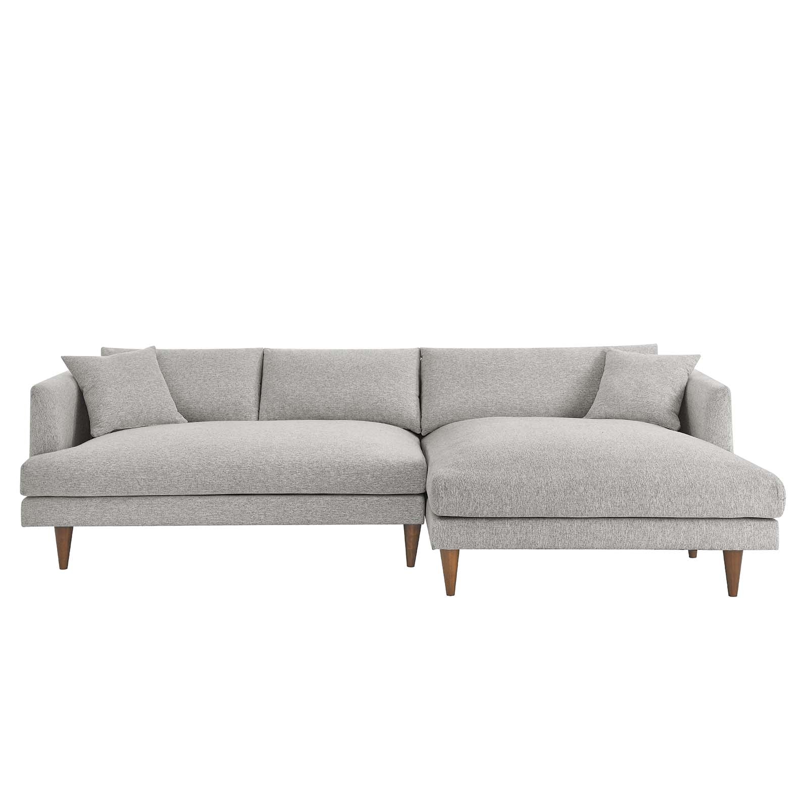 Zoya Right-Facing Down Filled Overstuffed Sectional Sofa By Modway - EEI-6612 | Sectional | Modishstore - 14