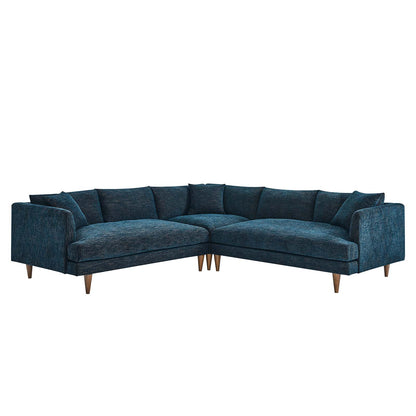 Zoya Down Filled Overstuffed 3 Piece Sectional Sofa By Modway - EEI-6613 | Sectional | Modishstore - 2