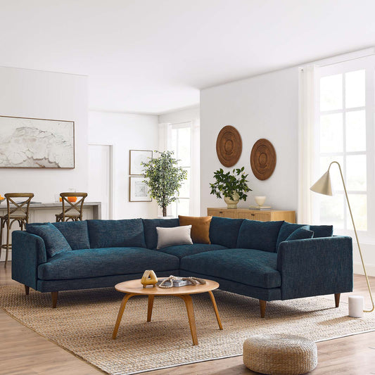 Zoya Down Filled Overstuffed 3 Piece Sectional Sofa By Modway - EEI-6613 | Sectional | Modishstore