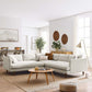 Zoya Down Filled Overstuffed 3 Piece Sectional Sofa By Modway - EEI-6613 | Sectional | Modishstore - 12