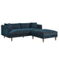 Zoya Down Filled Overstuffed Sofa and Ottoman Set By Modway - EEI-6614 | Sectional | Modishstore - 5