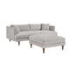Zoya Down Filled Overstuffed Sofa and Ottoman Set By Modway - EEI-6614 | Sectional | Modishstore - 21