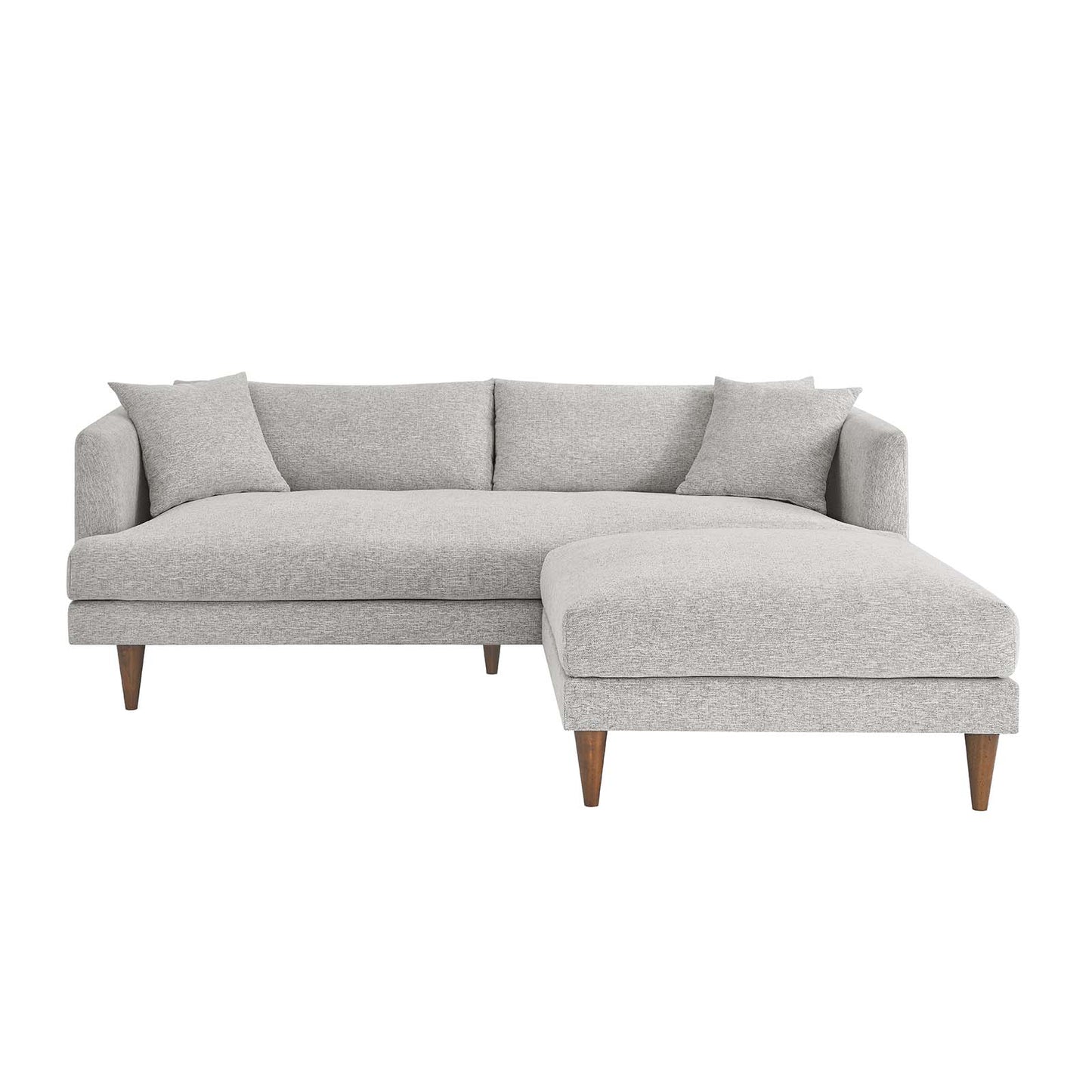 Zoya Down Filled Overstuffed Sofa and Ottoman Set By Modway - EEI-6614 | Sectional | Modishstore - 26