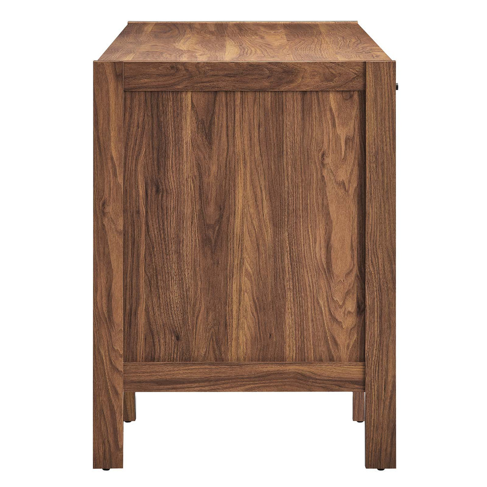 Capri 58" Wood Grain Office Desk By Modway - EEI-6618 | Cabinets | Modishstore - 3