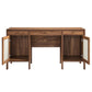 Capri 58" Wood Grain Office Desk By Modway - EEI-6618 | Cabinets | Modishstore - 5
