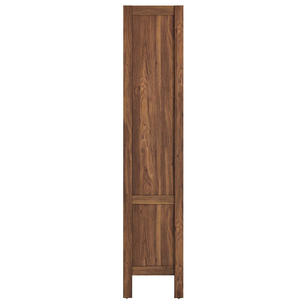 Capri 4-Shelf Wood Grain Bookcase By Modway - EEI-6619 | Cabinets | Modishstore - 2