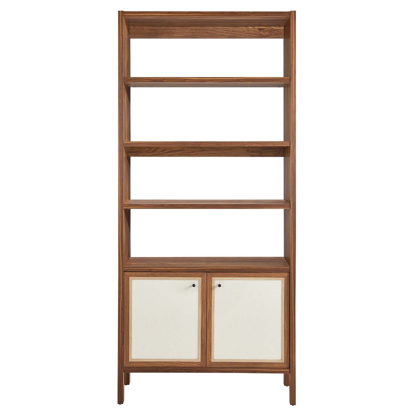 Capri 4-Shelf Wood Grain Bookcase By Modway - EEI-6619 | Cabinets | Modishstore - 3
