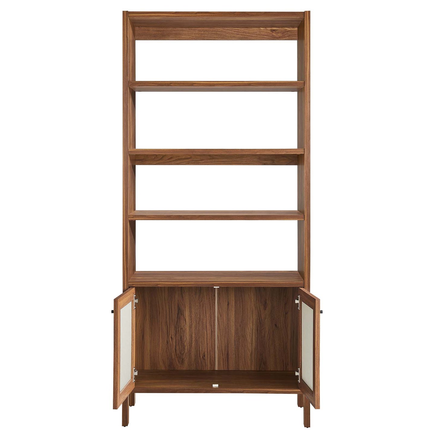 Capri 4-Shelf Wood Grain Bookcase By Modway - EEI-6619 | Cabinets | Modishstore - 4