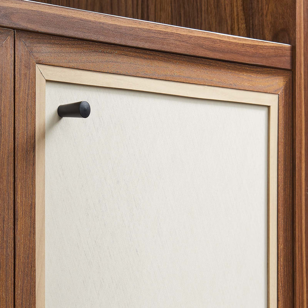 Capri 4-Shelf Wood Grain Bookcase By Modway - EEI-6619 | Cabinets | Modishstore - 7