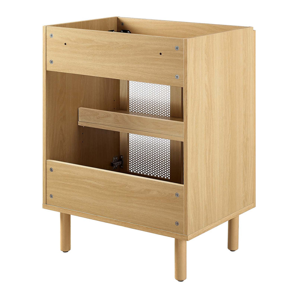 Calla 24" Perforated Metal Bathroom Vanity Cabinet (Sink Basin Not Included) By Modway - EEI-6621 | Bathroom Accessories | Modishstore - 3