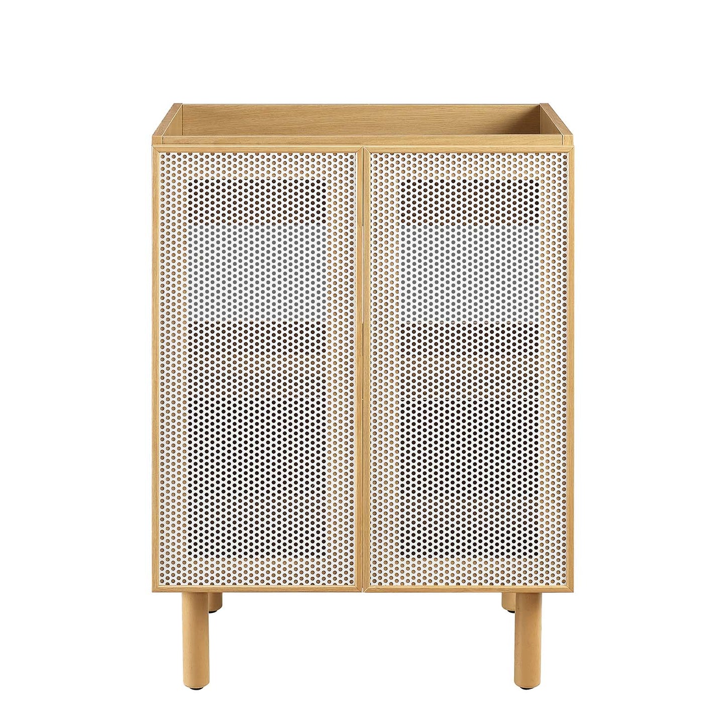 Calla 24" Perforated Metal Bathroom Vanity Cabinet (Sink Basin Not Included) By Modway - EEI-6621 | Bathroom Accessories | Modishstore - 4