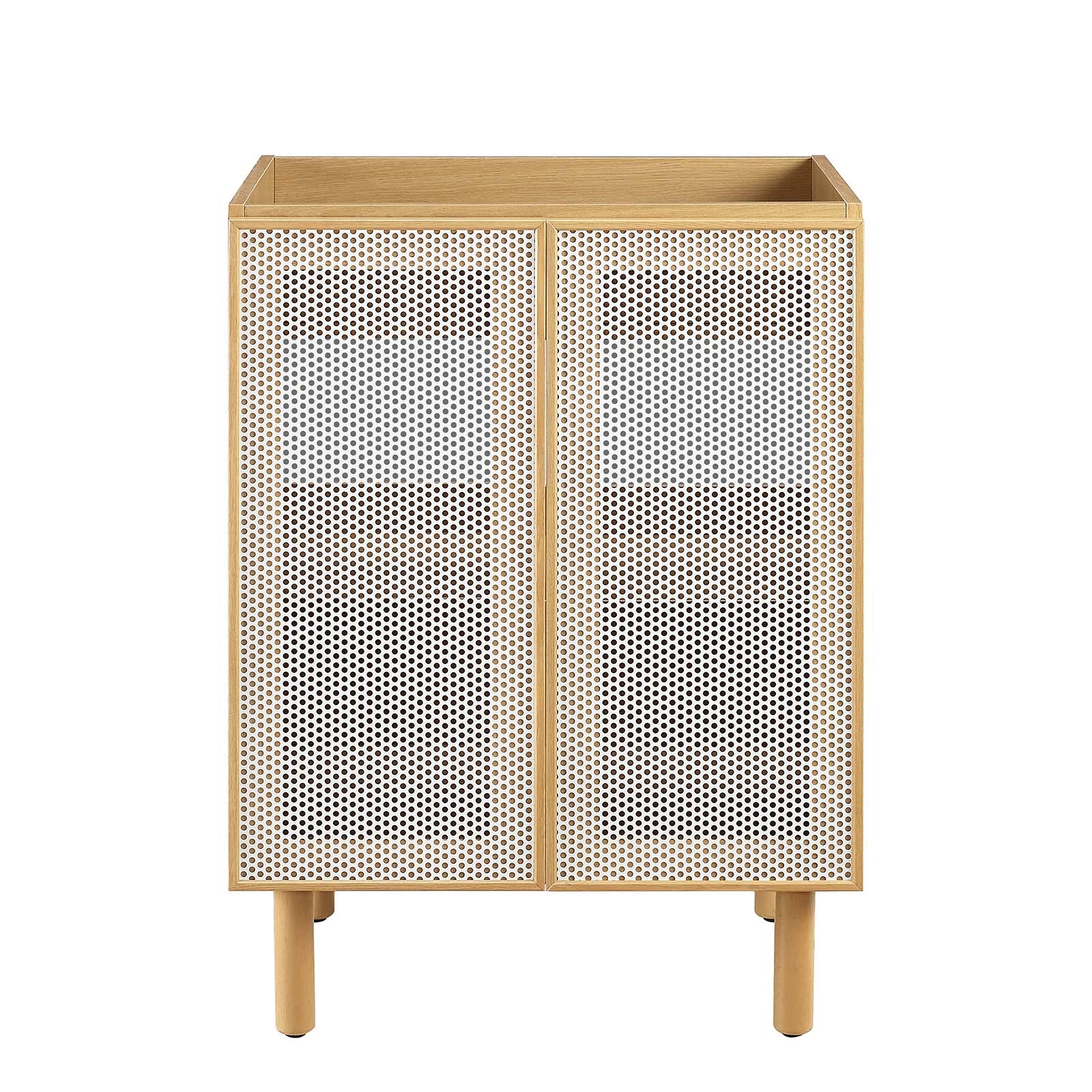 Calla 24" Perforated Metal Bathroom Vanity Cabinet (Sink Basin Not Included) By Modway - EEI-6621 | Bathroom Accessories | Modishstore - 4