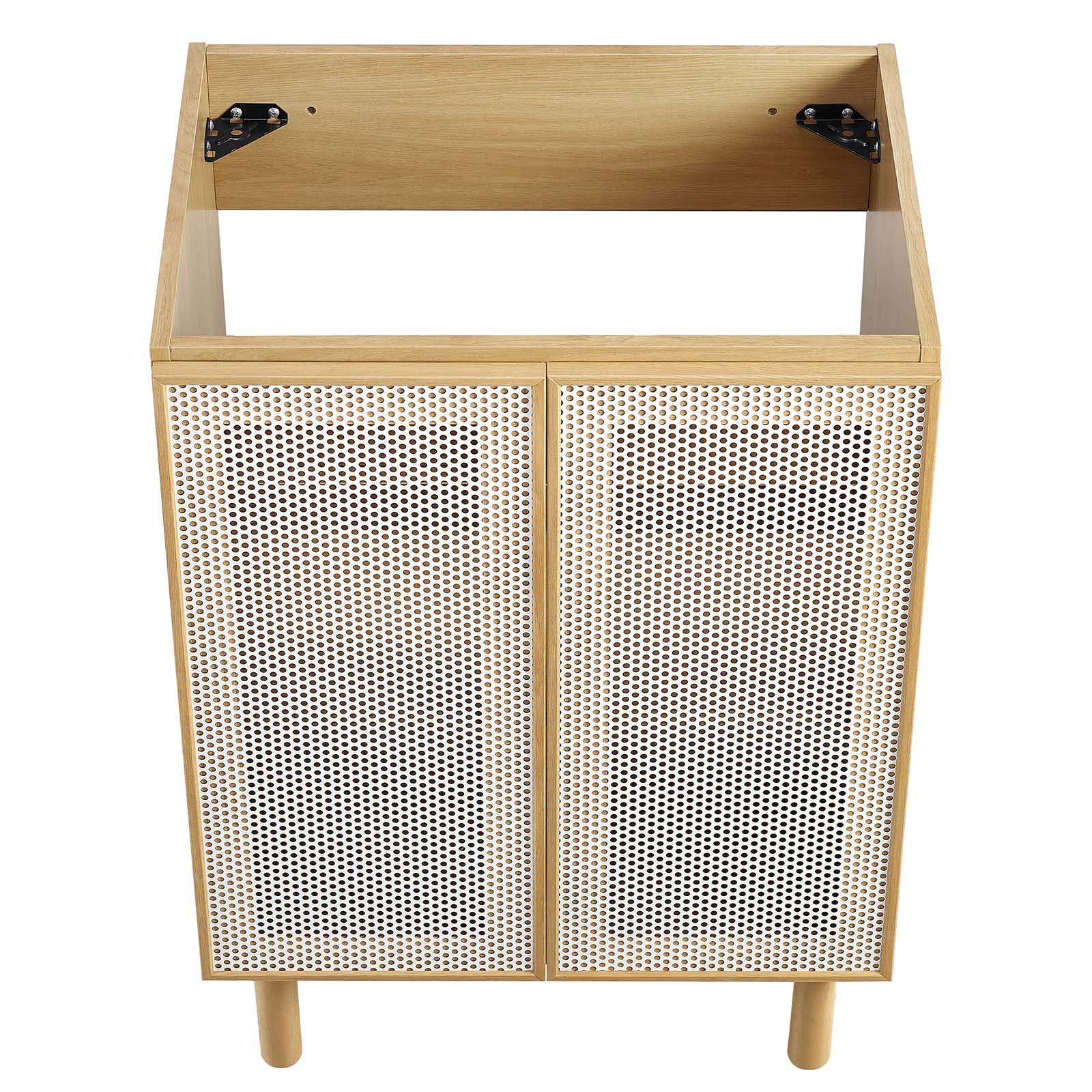 Calla 24" Perforated Metal Bathroom Vanity Cabinet (Sink Basin Not Included) By Modway - EEI-6621 | Bathroom Accessories | Modishstore - 5