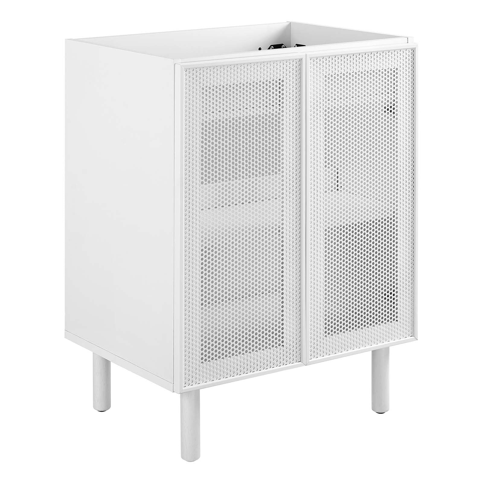 Calla 24" Perforated Metal Bathroom Vanity Cabinet (Sink Basin Not Included) By Modway - EEI-6621 | Bathroom Accessories | Modishstore - 9