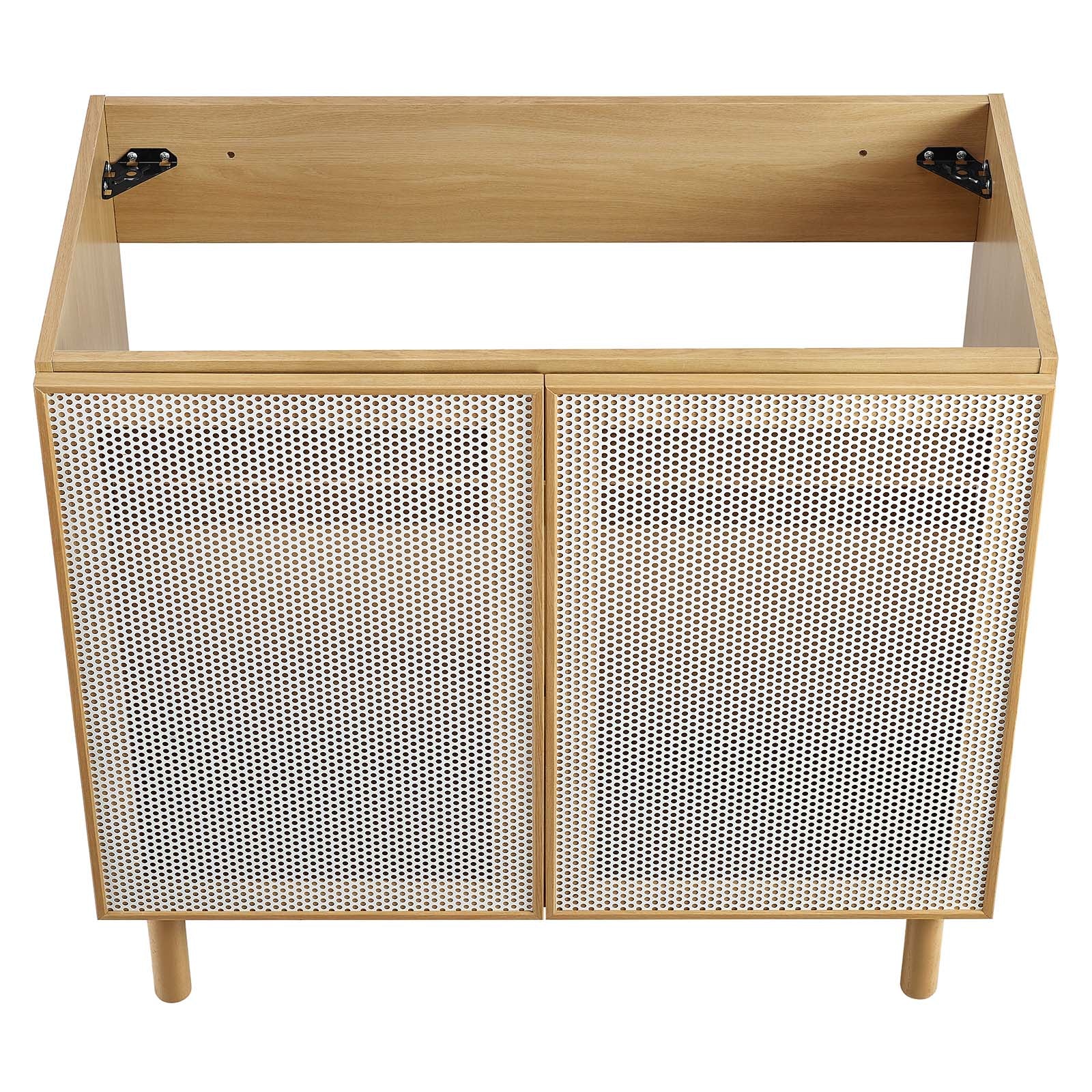 Calla 36" Perforated Metal Bathroom Vanity Cabinet (Sink Basin Not Included) By Modway - EEI-6622 | Bathroom Accessories | Modishstore - 5