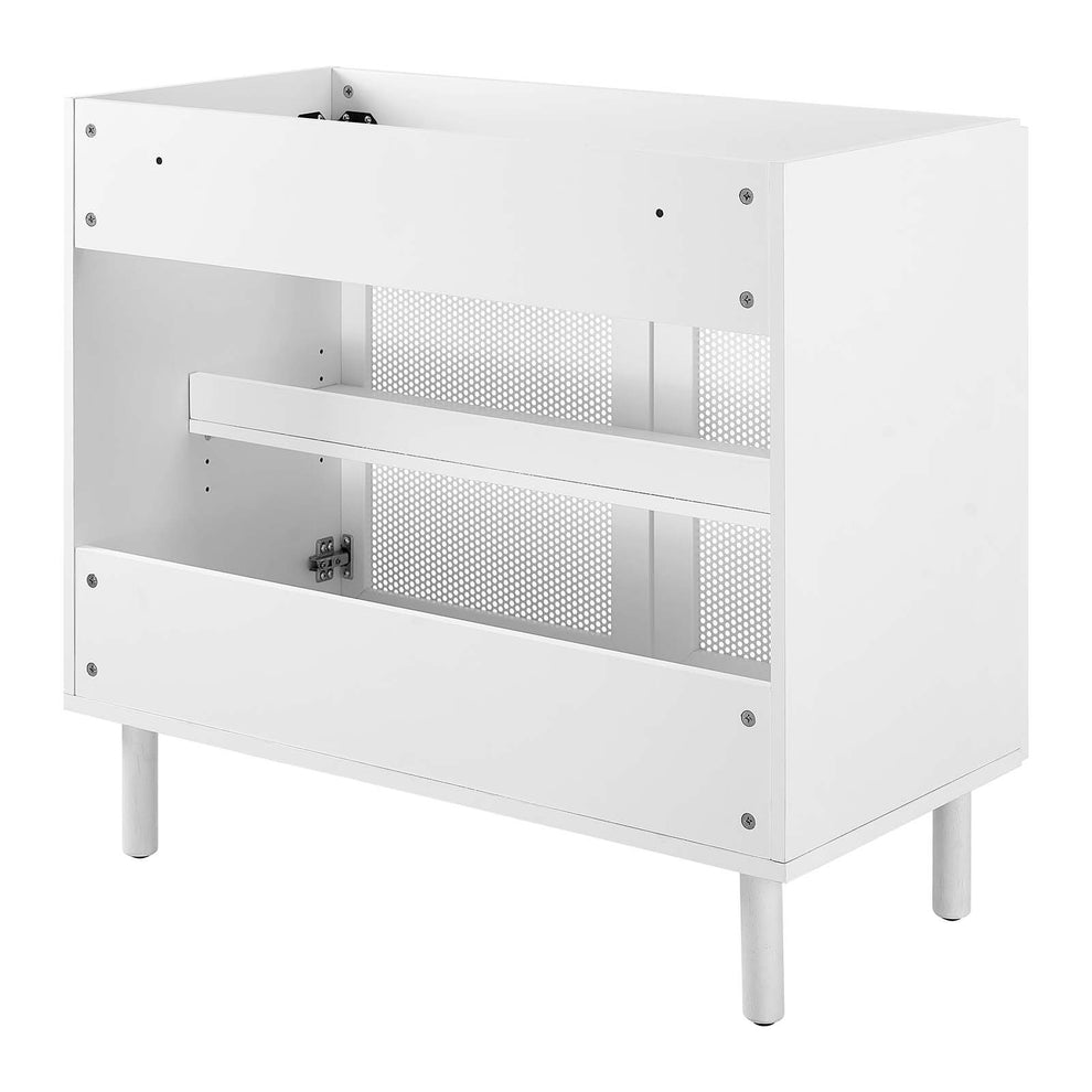 Calla 36" Perforated Metal Bathroom Vanity Cabinet (Sink Basin Not Included) By Modway - EEI-6622 | Bathroom Accessories | Modishstore - 11